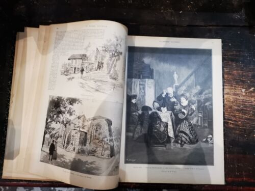 LE MONDE ILLUSTRE 1897 VOL. 1 (PREMIERE SEMESTRE) - IOLIBROCARMINE