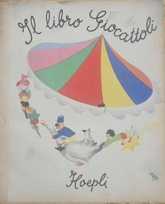 Il libro Giocattoli Hoepli con brochure