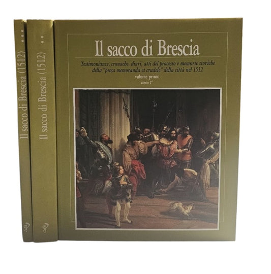Il sacco di Brescia in 3 volumi