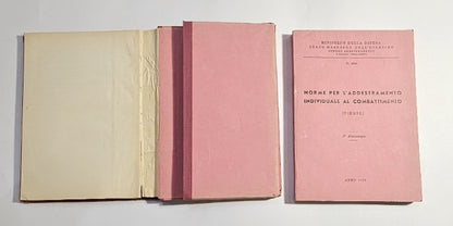 Norme per l'addestramento individuale al combattimento Testo con Tavole del 1956