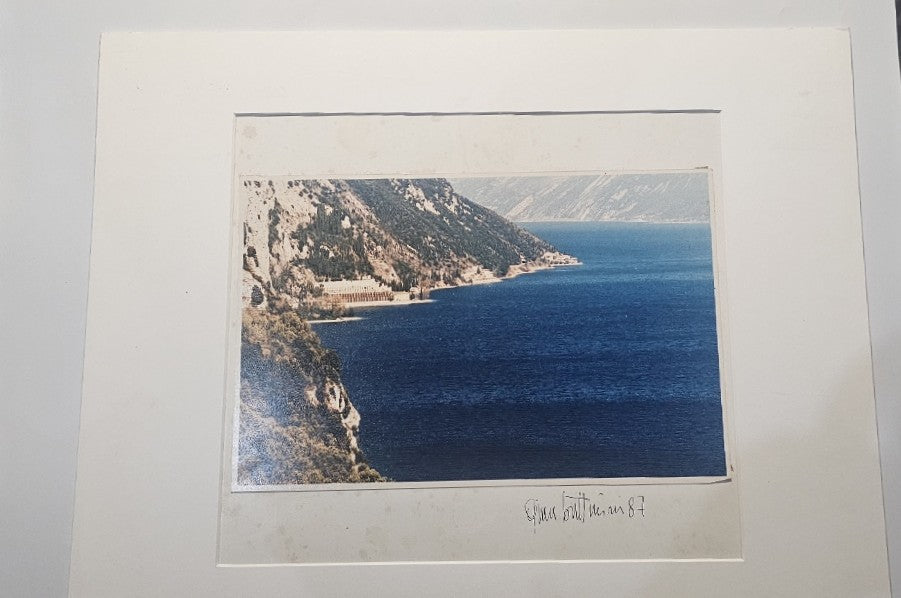 Fotografia "scorcio del Lago di Garda" di Gian Butturini 1987