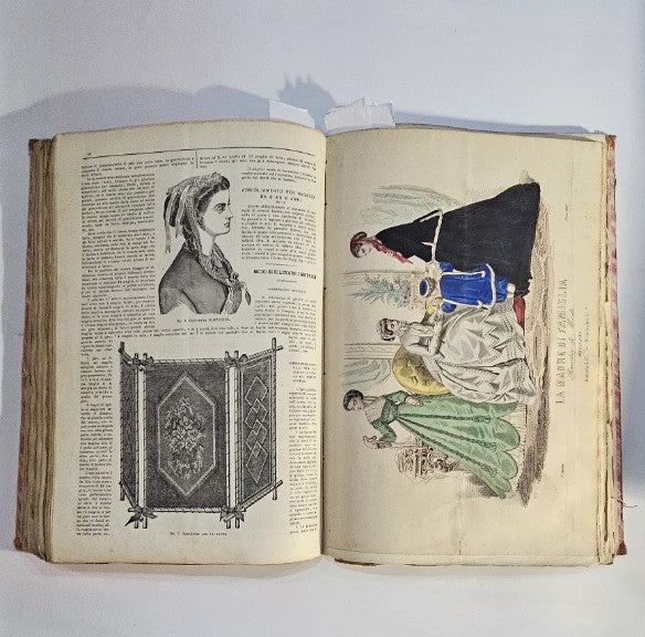 La madre di famiglia Periodico Bolognese di mode lavori ed amena lettura