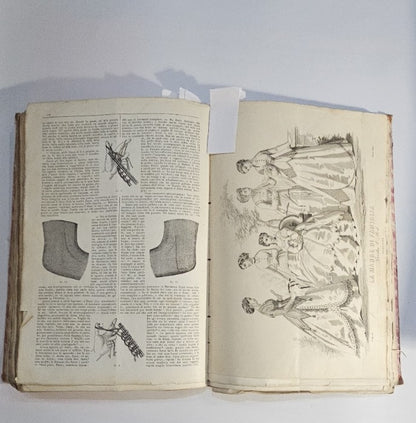 La madre di famiglia Periodico Bolognese di mode lavori ed amena lettura