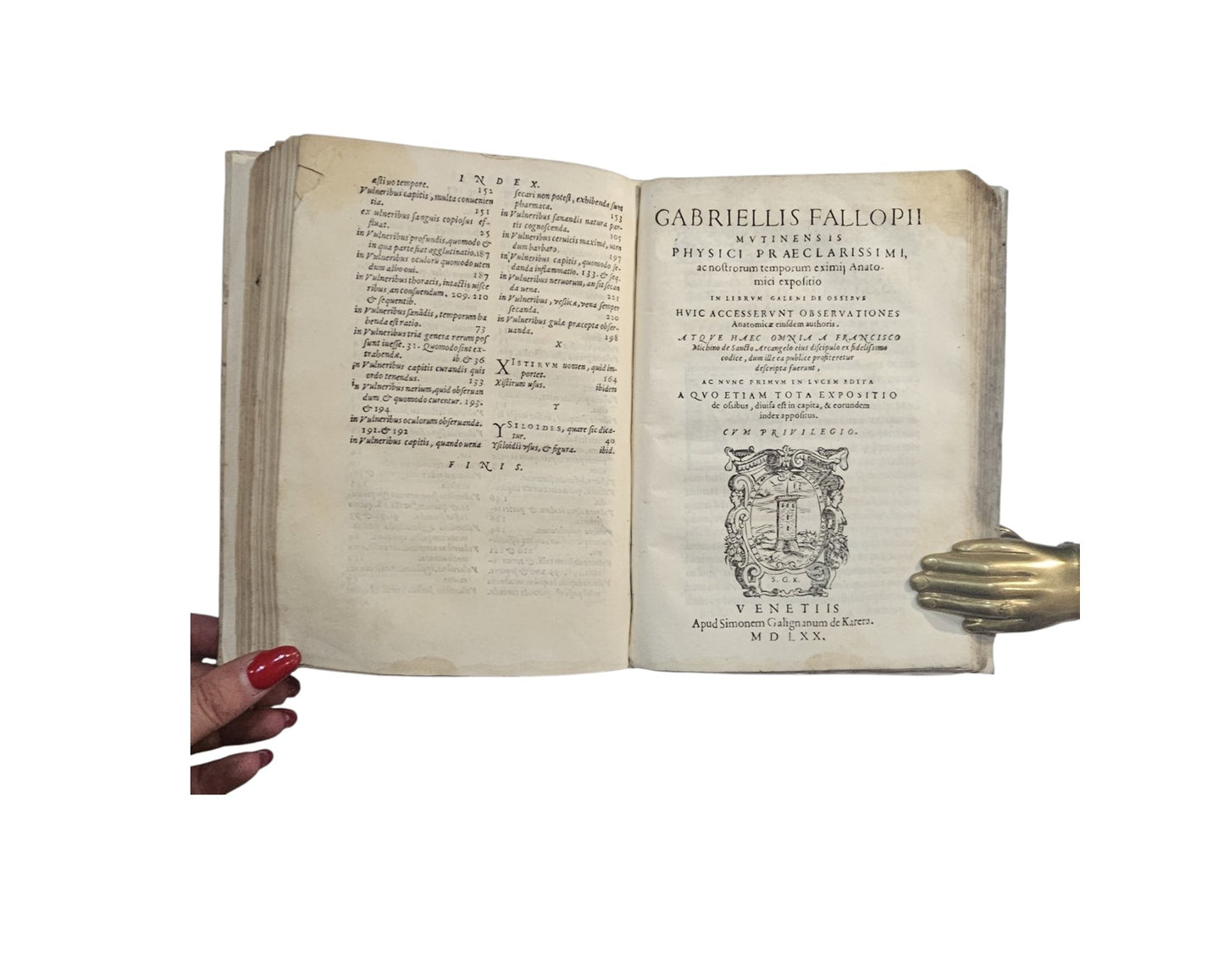 Gabrielis Falloppii Mutinensis Medici 1569