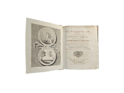 Il filugello, o sia il baco da seta. Poemetto in Libri III. Dell'Abate Gianfrancesco Giorgetti. Con annotazioni scientifiche ed erudite, ed una dissertazione sopra l'origine della seta. Dedicato al molto illustre Signor Gannantonio Porta