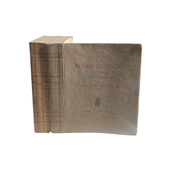 Memoires scientifiques pubblies par J. L. Heiberg e H. G. Zeuthen