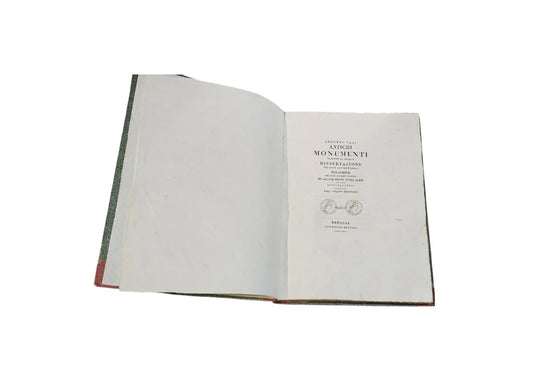 Intorno vari antichi monumenti scoperti in Brescia Dissertazione del Dott. Giovanni Labus Relazione del Prof. Rodolfo Vantini ed alcuni cenni sugli scavi del Sig. Luigi Basiletti