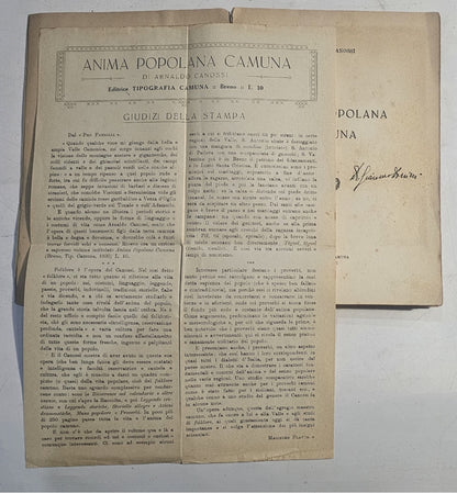 Canossi Arnaldo - Anima Popolana Camuna