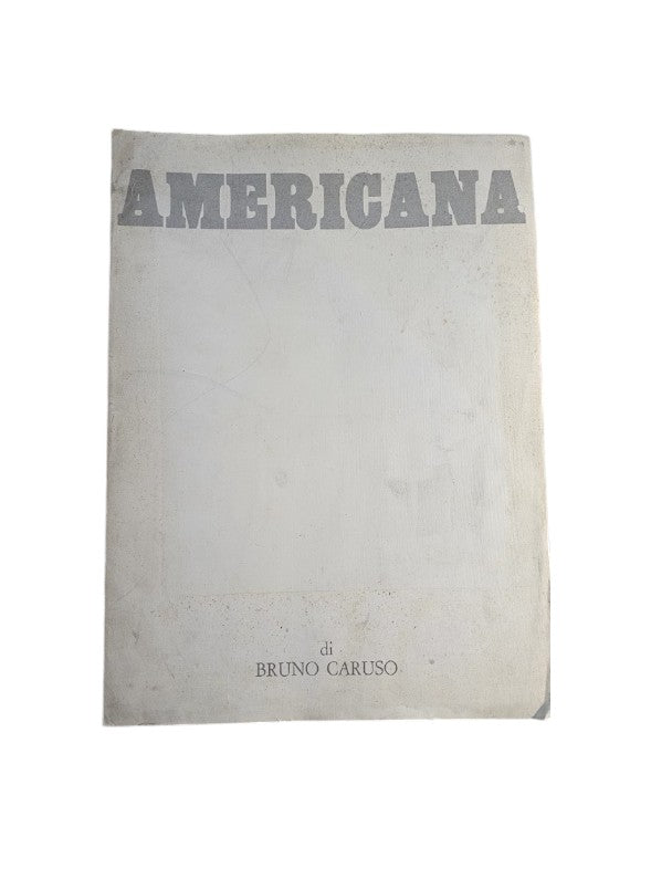 Americana , (cartella contenente 8 disegni di Bruno Caruso), Società Gestione Riviste Associate, 1968
