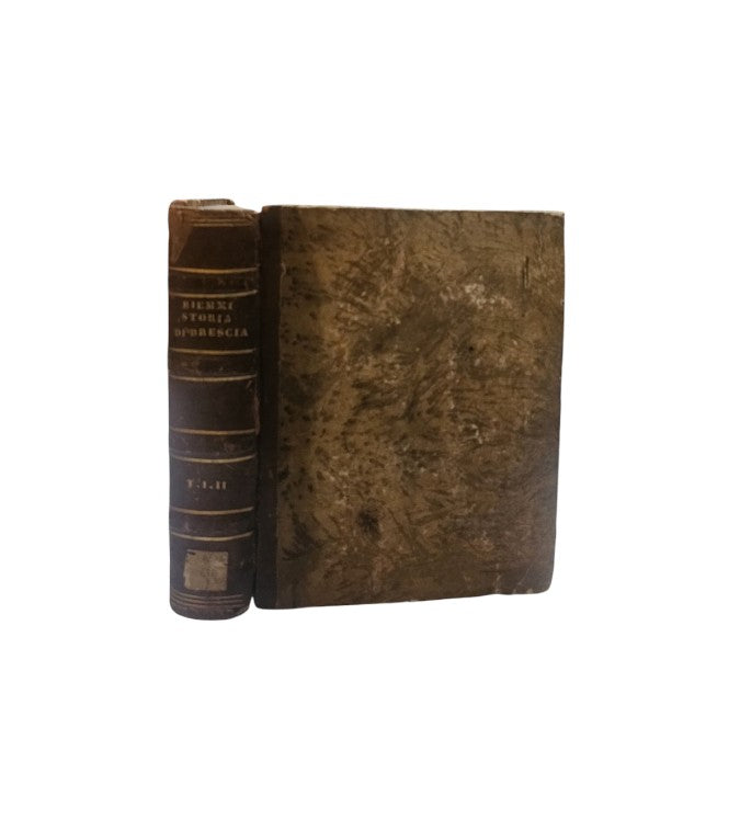 Giammaria Biemmi - Istoria di Brescia Tomo I e II - colombo 1748/49