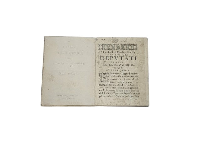 Ottavio Rossi - Le memorie bresciane opera istorica et simbolica 1616