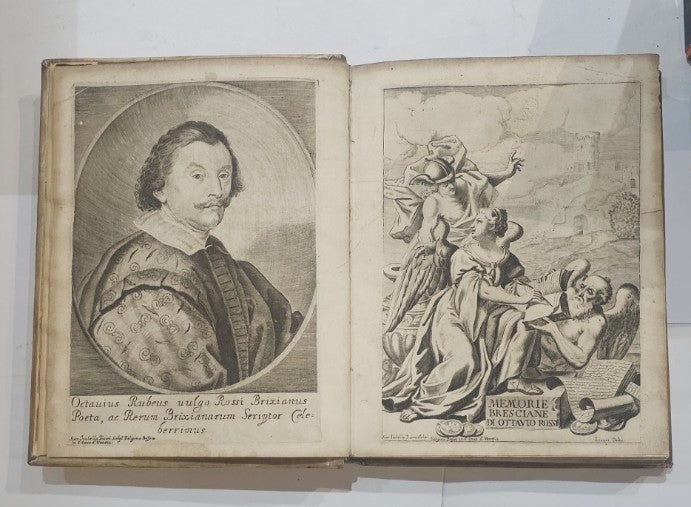 Ottavio Rossi - Le memorie bresciane opera istorica et simbolica riveduta da Fortunato Vinaccesi