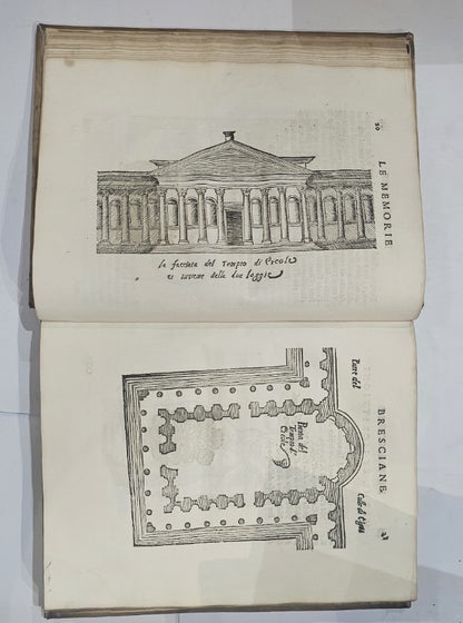 Ottavio Rossi - Le memorie bresciane opera istorica et simbolica riveduta da Fortunato Vinaccesi