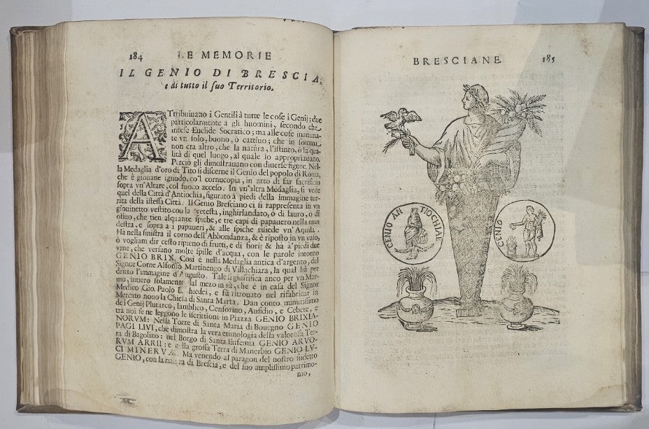 Ottavio Rossi - Le memorie bresciane opera istorica et simbolica riveduta da Fortunato Vinaccesi