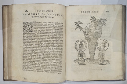 Ottavio Rossi - Le memorie bresciane opera istorica et simbolica riveduta da Fortunato Vinaccesi