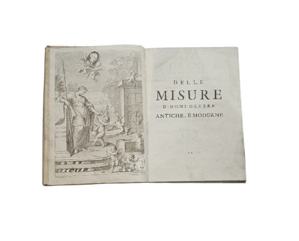 Girolamo Francesco Cristiani - Delle misure di ogni genere antiche e moderne