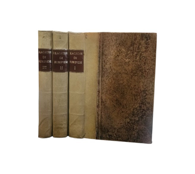 Tragedie di Euripide 3 vol. 1743 - 1744 - 1752
