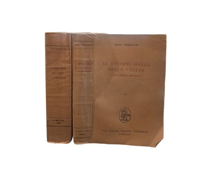 Le dottrine sociali delle chiese e dei gruppi cristiani di Ernst Troeltsch 