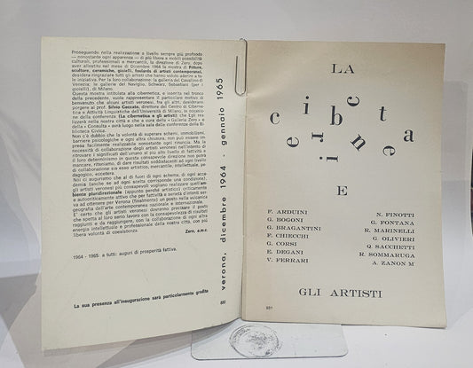 Cibernetica fascicolo 51/52 - Galleria Zero di Verona 1965 - IOLIBROCARMINE