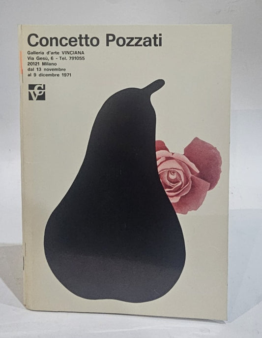 Concetto Pozzati galleria d'arte Vinciana 1971 - IOLIBROCARMINE