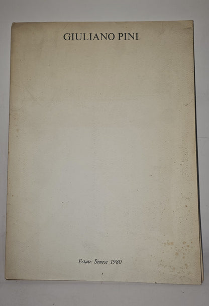 Giuliano Pini tre brochure - IOLIBROCARMINE