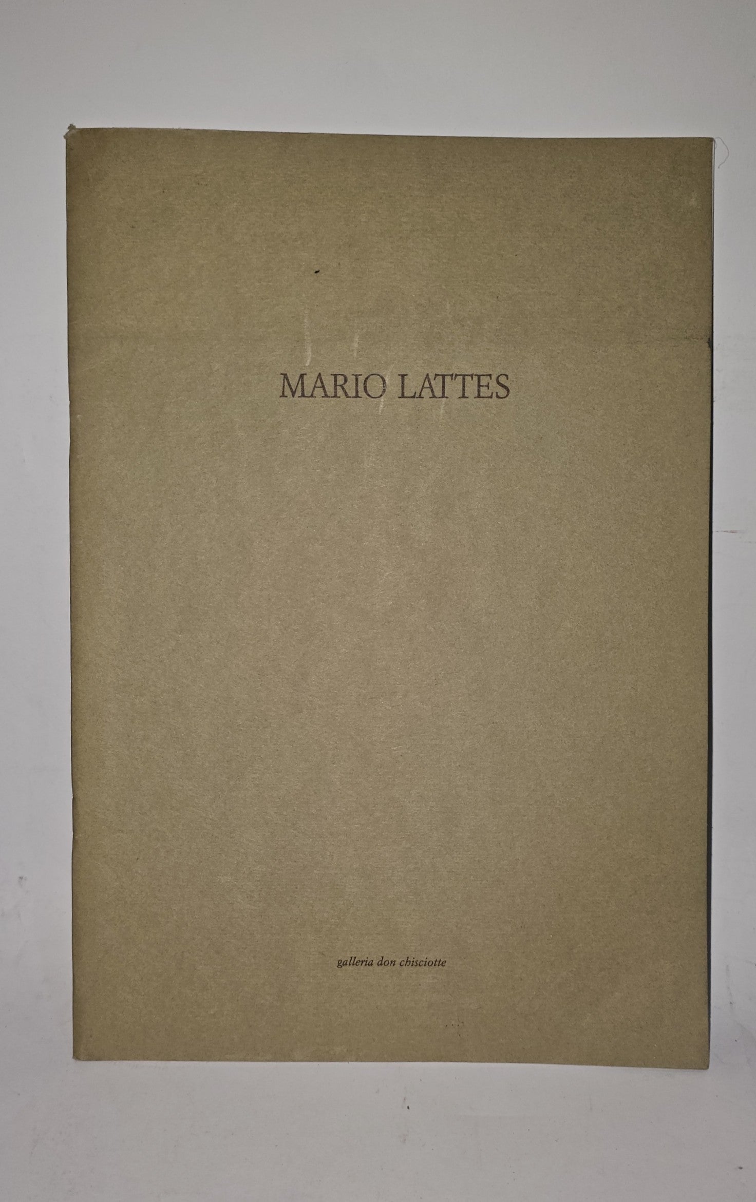 Mario Lattes - IOLIBROCARMINE