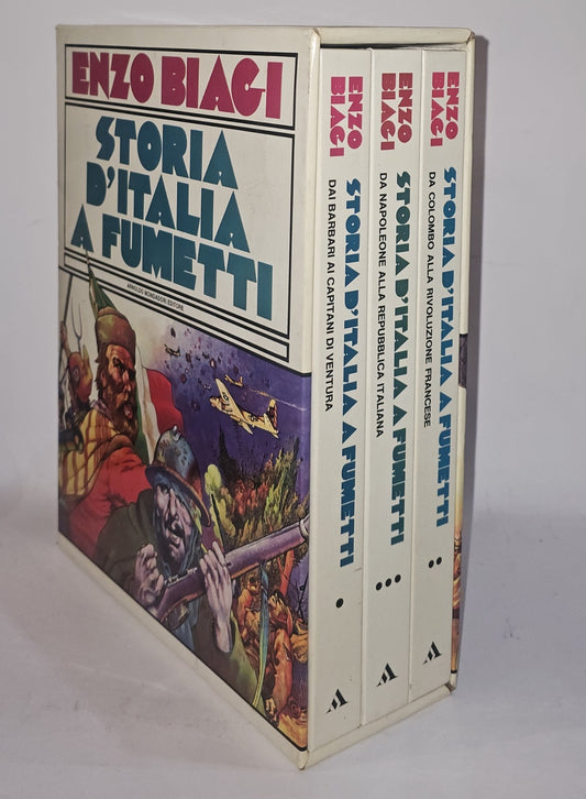 Storia d'Italia a fumetti di Enzo Biagi 3 vol. - IOLIBROCARMINE