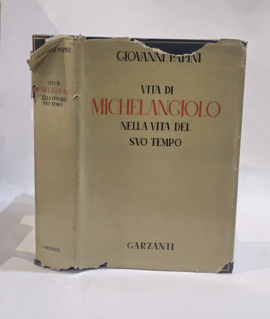 Vita di Michelangiolo nella vita del suo tempo di Giovanni Papini - IOLIBROCARMINE