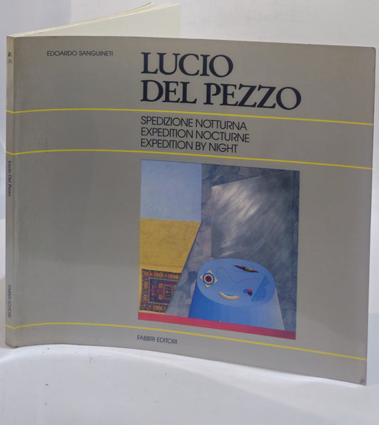 Lucio Del Pezzo Spedizione Notturna di Edoardo Sanguineti - IOLIBROCARMINE