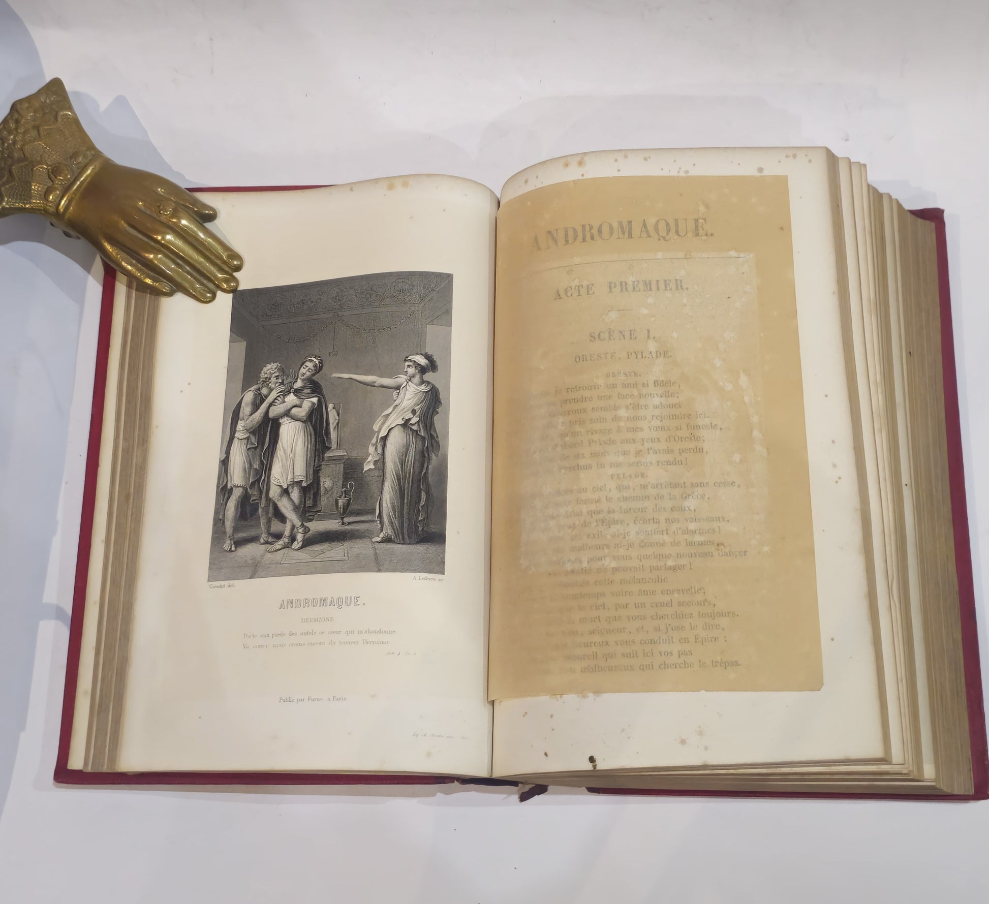 Oeuvres de Jean Racine precedes d'use notice sur sa vie et ses ouvrages par L. S. Auger - IOLIBROCARMINE