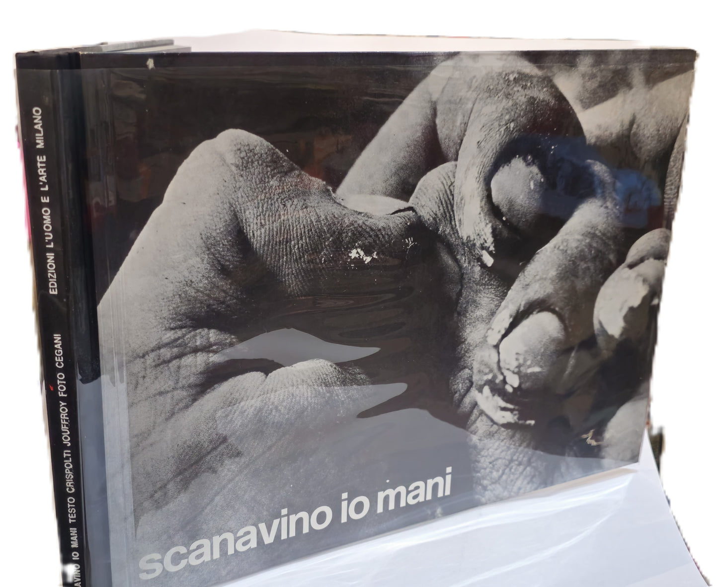 E. Crispolti, A. Jouffroy - Scanavino Io mani libro arte Emilio Scanavino