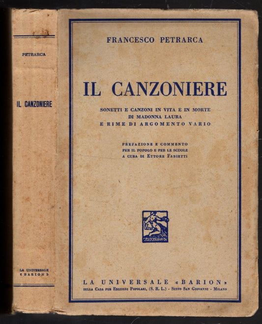 Il canzoniere di Francesco Petrarca