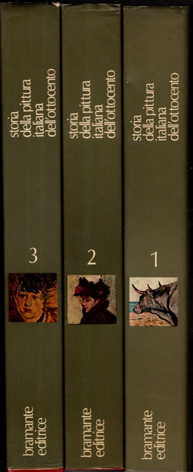Storia Della Pittura Italiana Dell'ottocento 3 Vol. di Monteverdi Mario