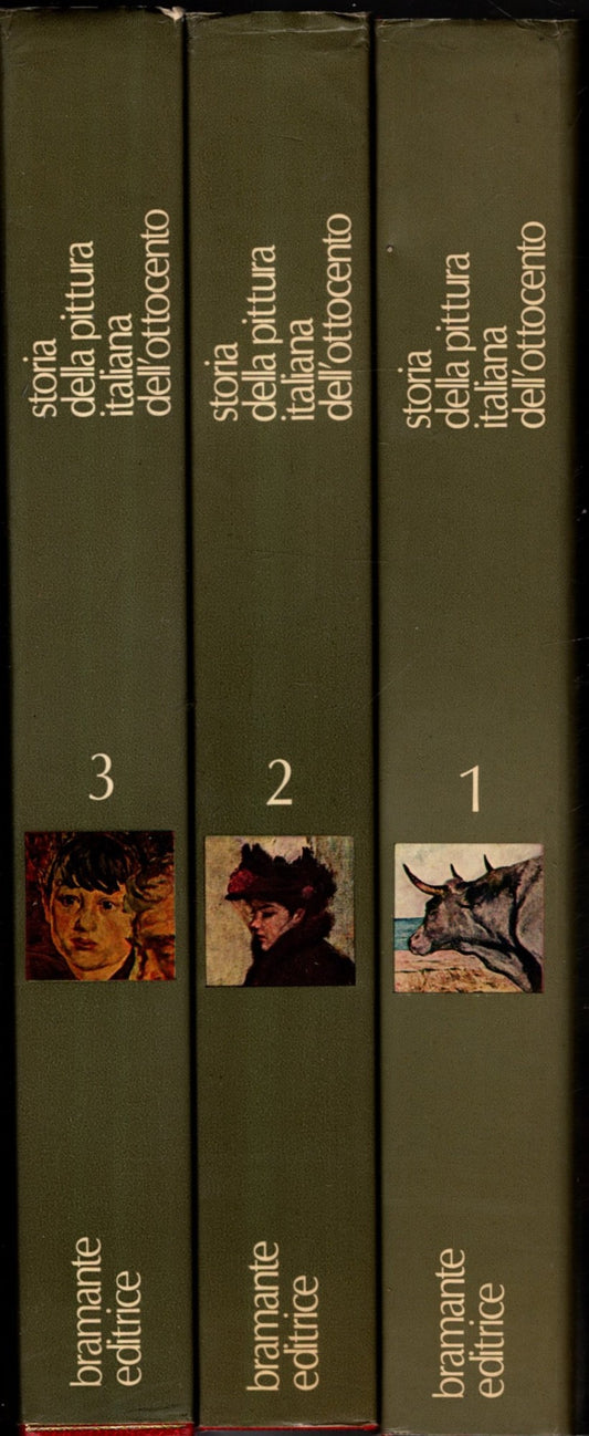 Storia Della Pittura Italiana Dell'ottocento 3 Vol. di Monteverdi Mario