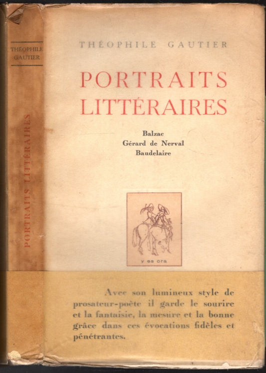 PORTRAITS LITTERAIRES - Theophile Gautier