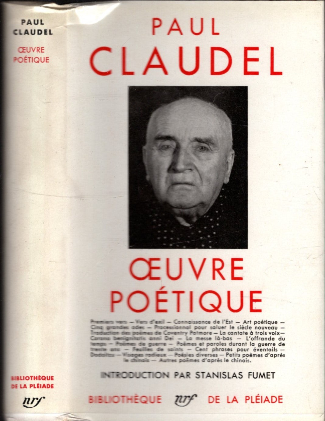 Oeuvre Poetique di Paul Claudel
