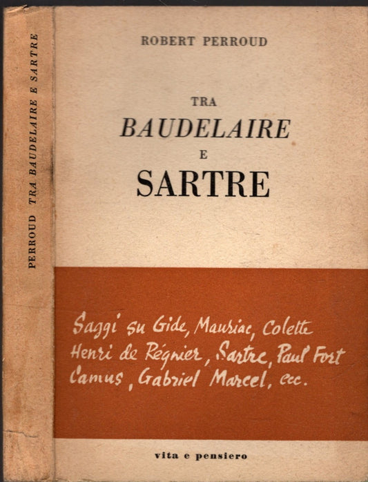 TRA BAUDELAIRE E SARTRE - robert parraud