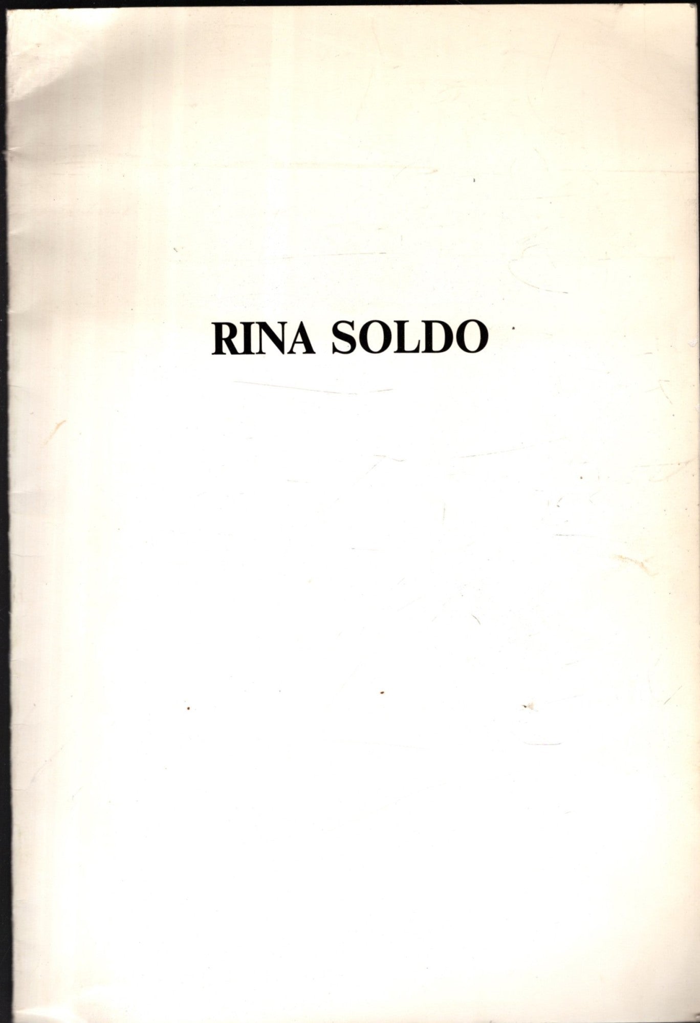 Rina Soldo 2 Cataloghi