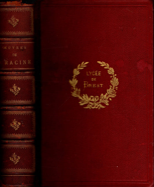 Oeuvres de Jean Racine precedes d'use notice sur sa vie et ses ouvrages par L. S. Auger - IOLIBROCARMINE