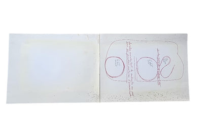 Emilio Villa – Alphabetum Coeleste – libro d'artista 1976 con lettera di Romana Loda