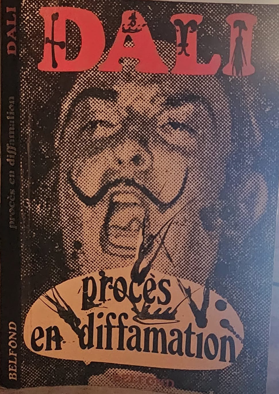 Dali' - Proces En Diffamation&nbsp; Plaide Devant La Conference Du Stage