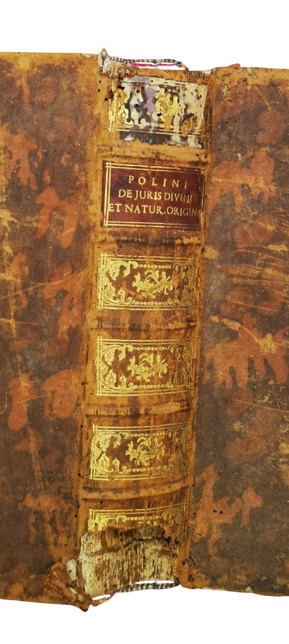 Caroli Polini  - De Juris Divini Et Naturalis Origine Brixiae 1761