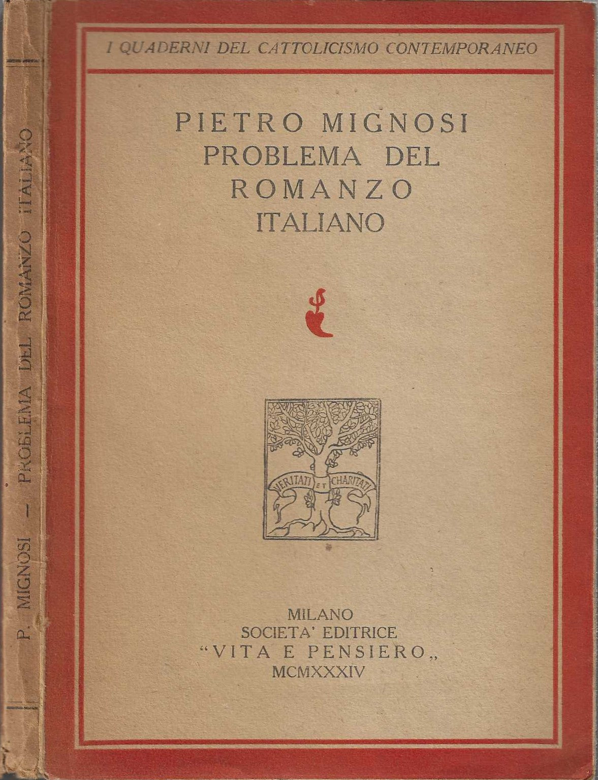 Problema del romanzo italiano - Pietro Mignosi