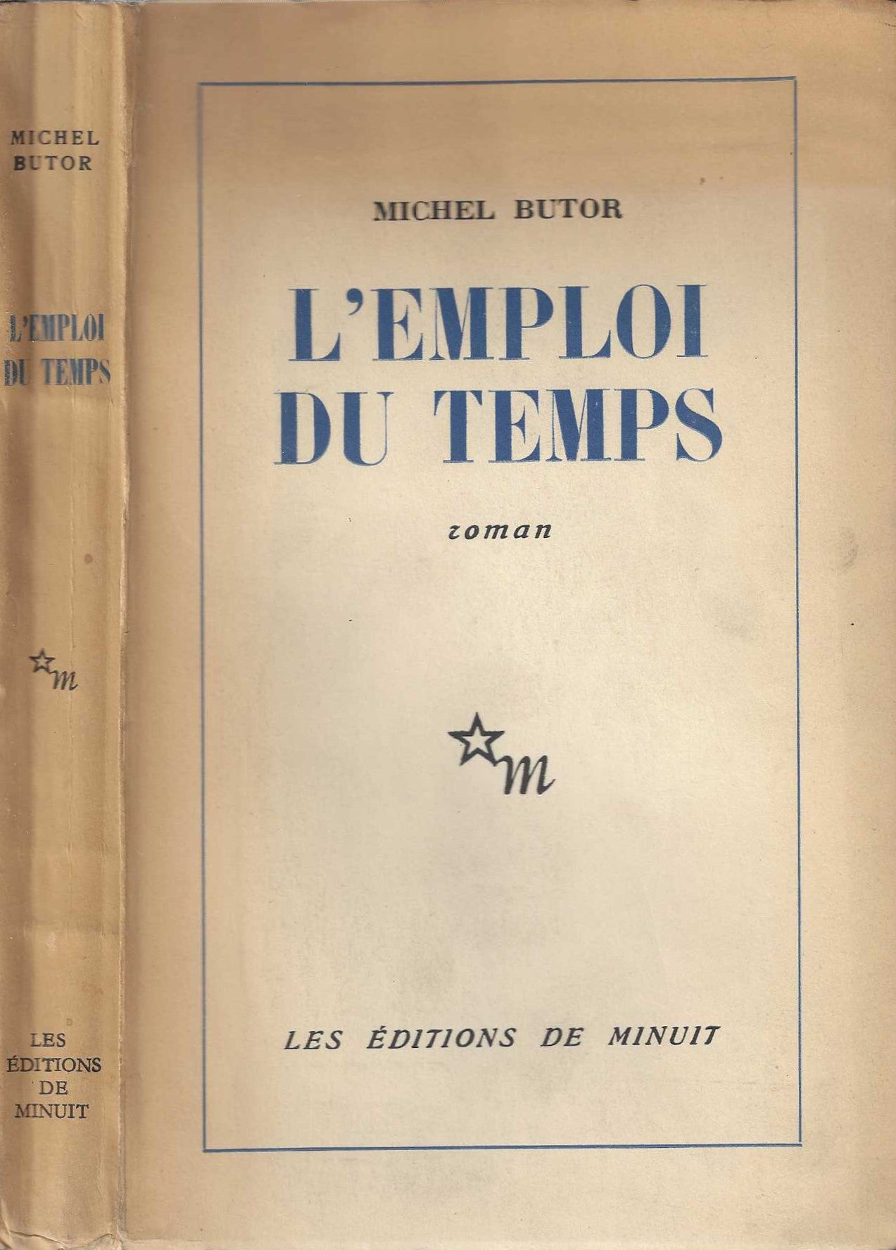 L'Emploi du Temps - Butor Michel