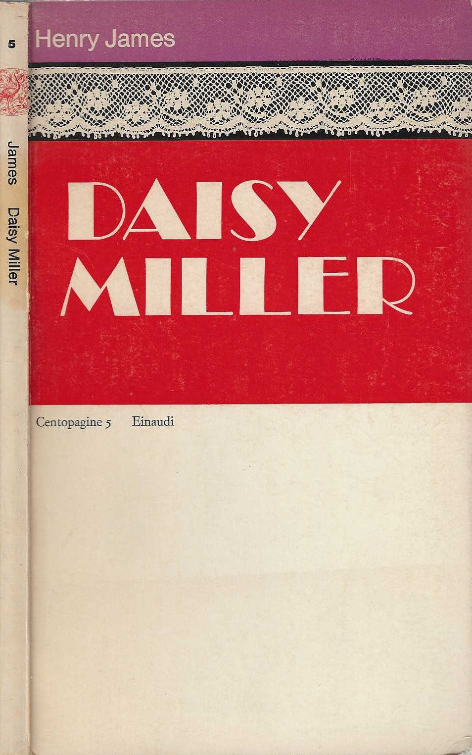 Daisy Miller a cura di Henry James