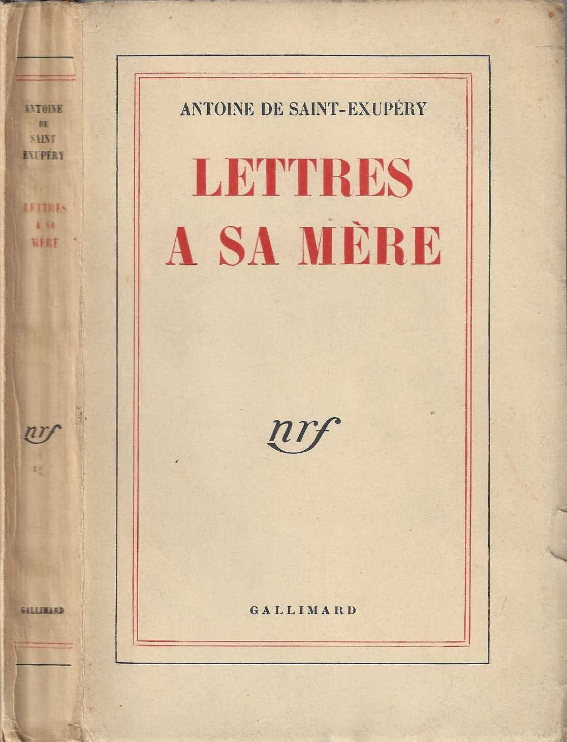 Lettres a sa mer - Antoine De Saint-Exupery