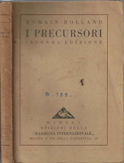 I Precursori di Romain Rolland (Autore)