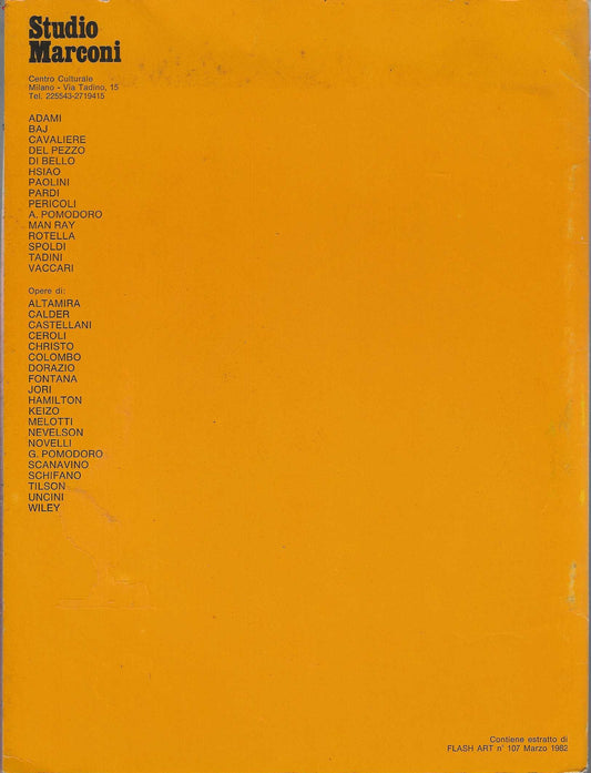 La nuova Pittura Tedesca. Studio Marconi. Documenti 8 - IOLIBROCARMINE