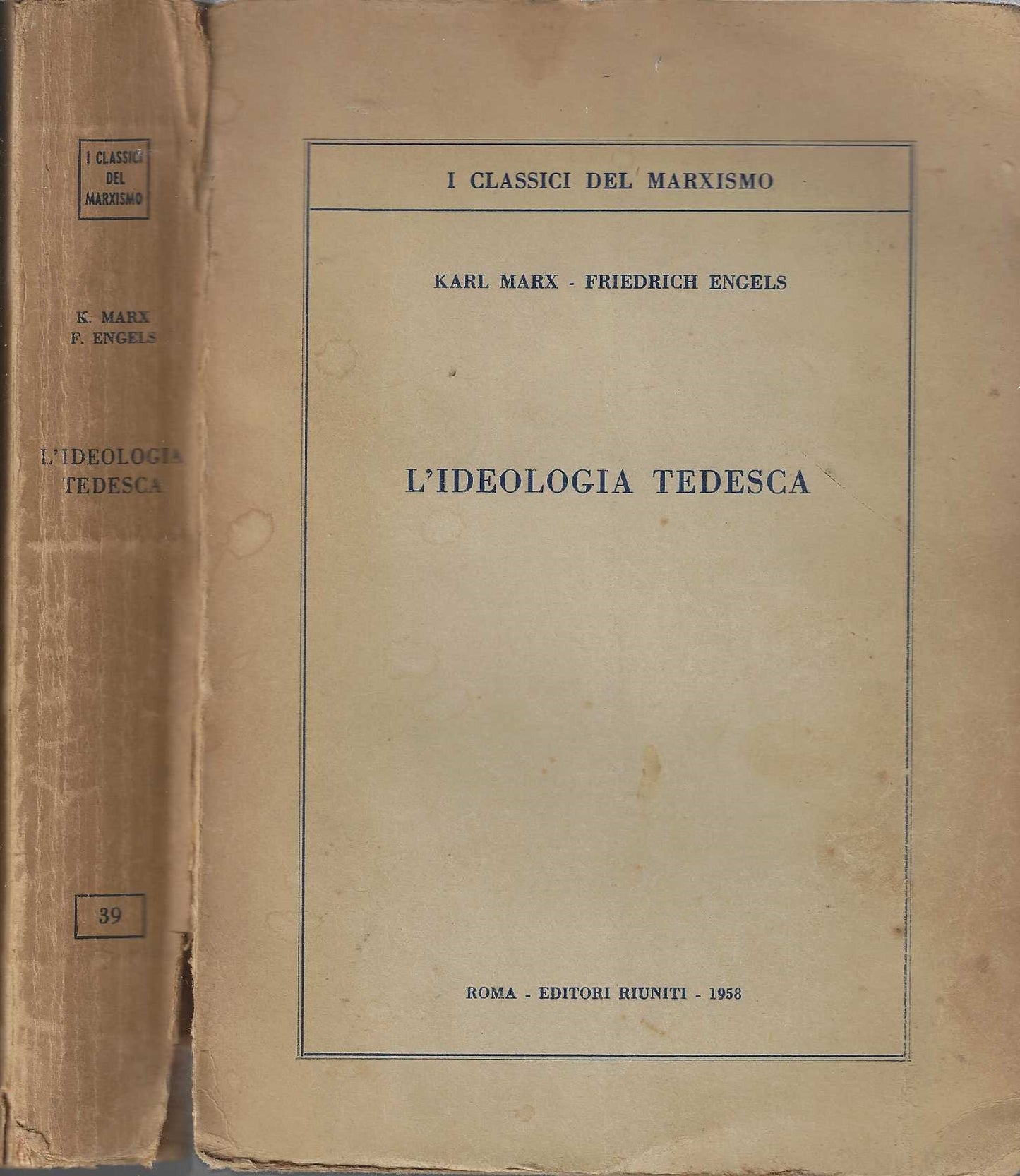 L'ideologia tedesca - Marx - Engels