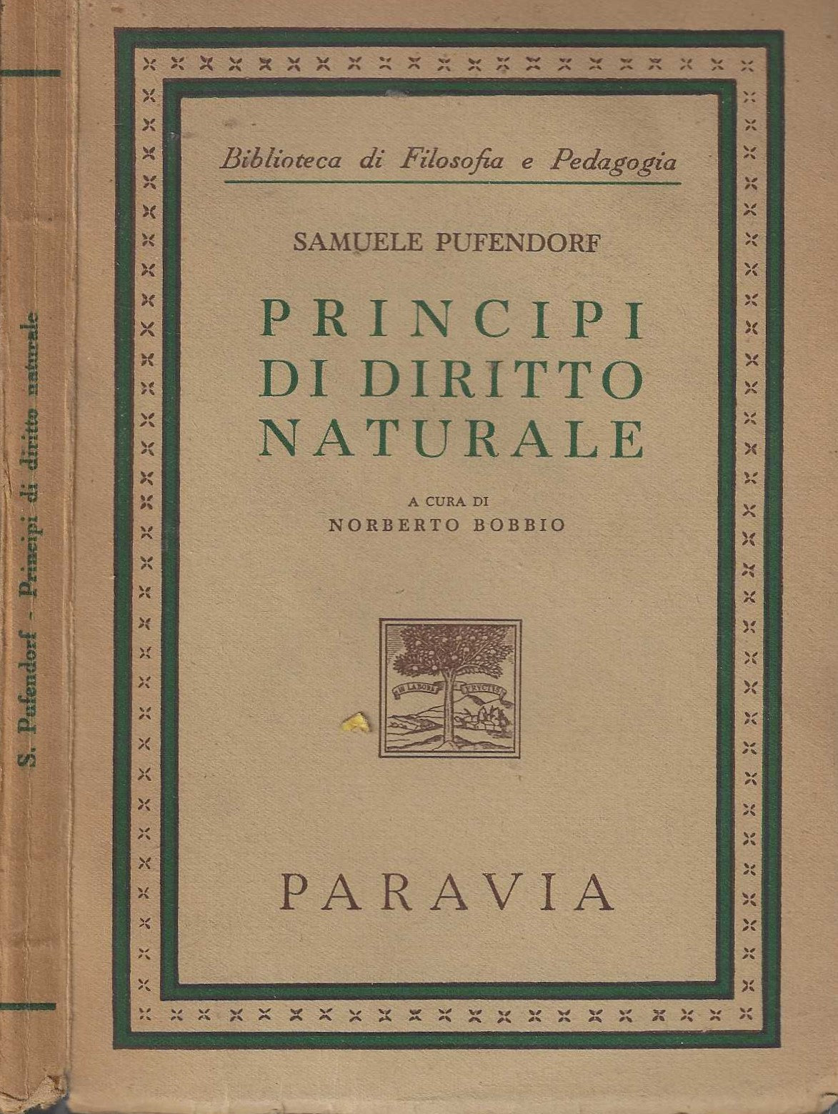 Principi di diritto naturale di Samuele Pufendorf